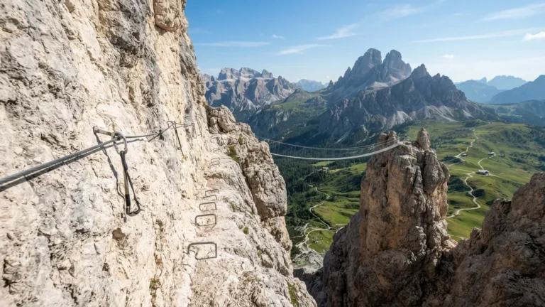 Ferraty v Dolomitech: Tridentina, Cortina, Brenta a jak číst obtížnost